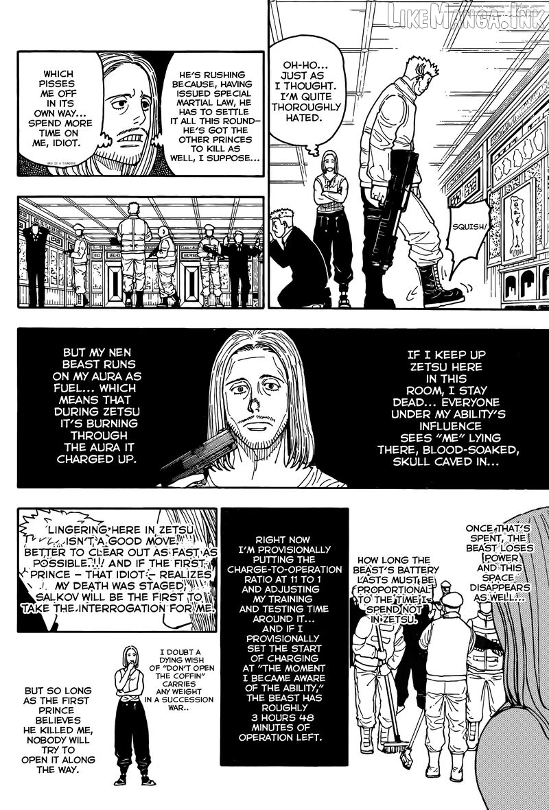 Hunter x Hunter, Chapter 418 image 10